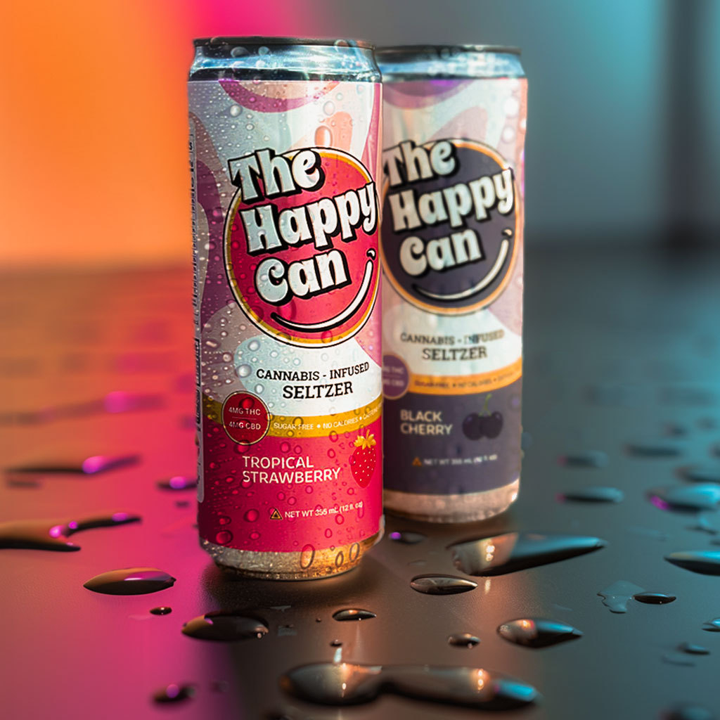 The Happy Can - Black Cherry THC Infused Seltzer