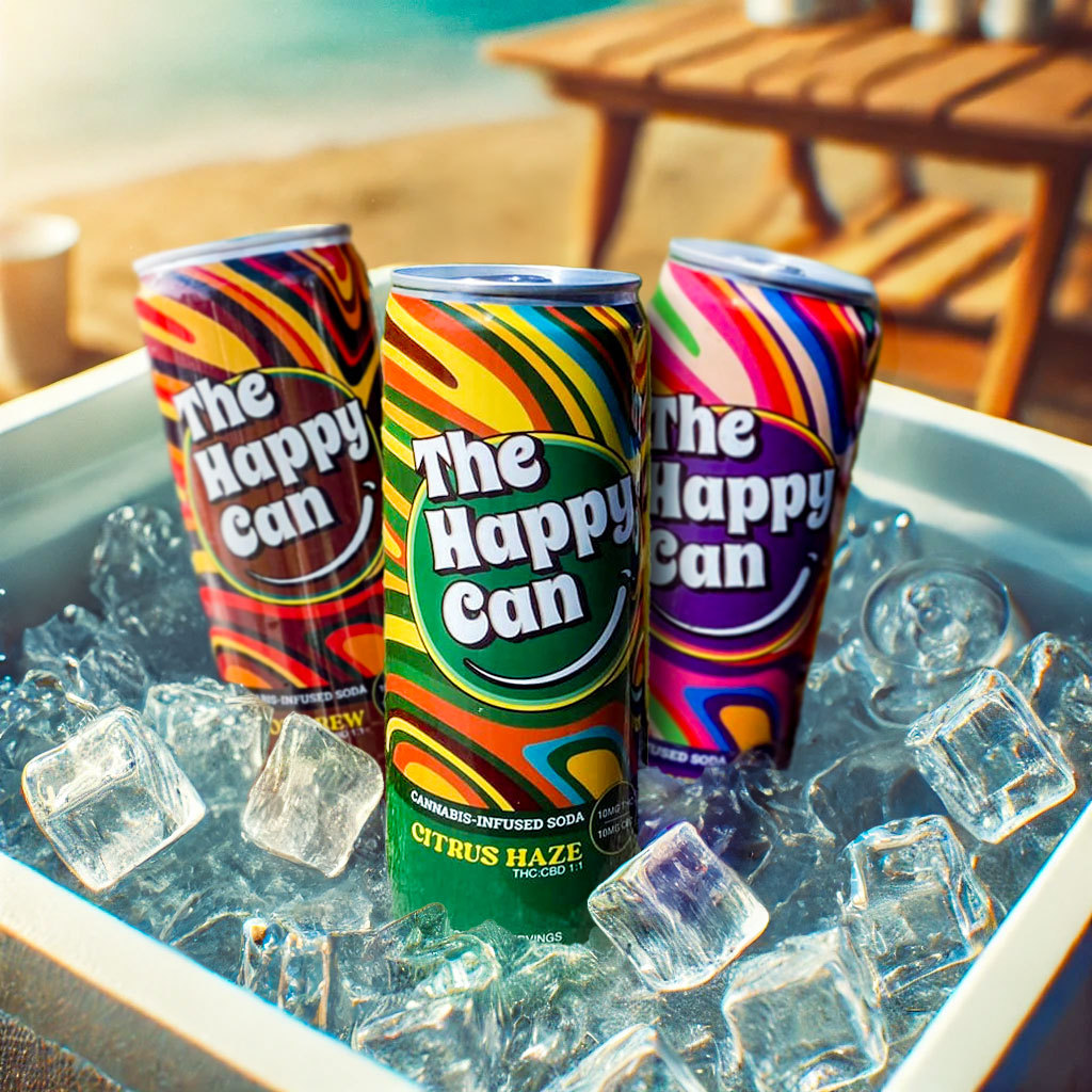 The Happy Can - Black Cherry THC Infused Seltzer